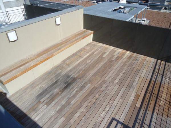 Aménagement de balcons en bois Paris