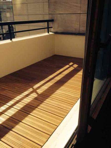 Aménagement de balcons en bois Paris